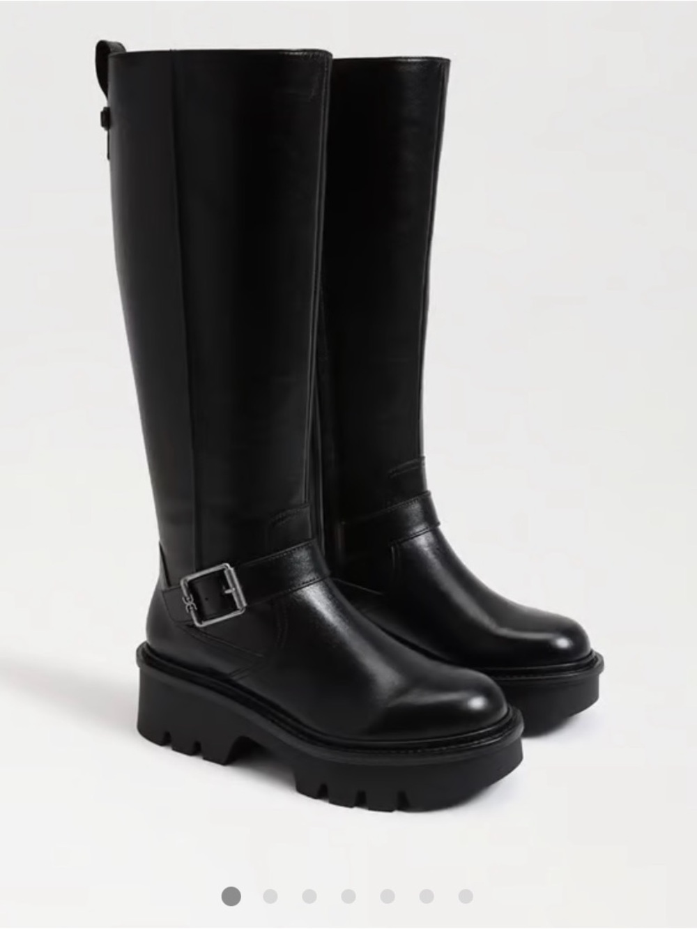 Sam Edelman Carter Wide Calf Motorcycle Boot